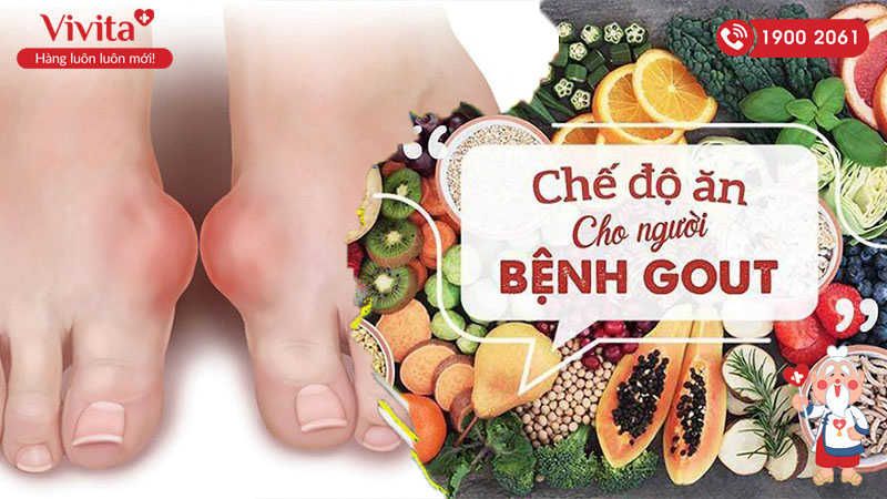 chế độ ăn cho người bệnh gout