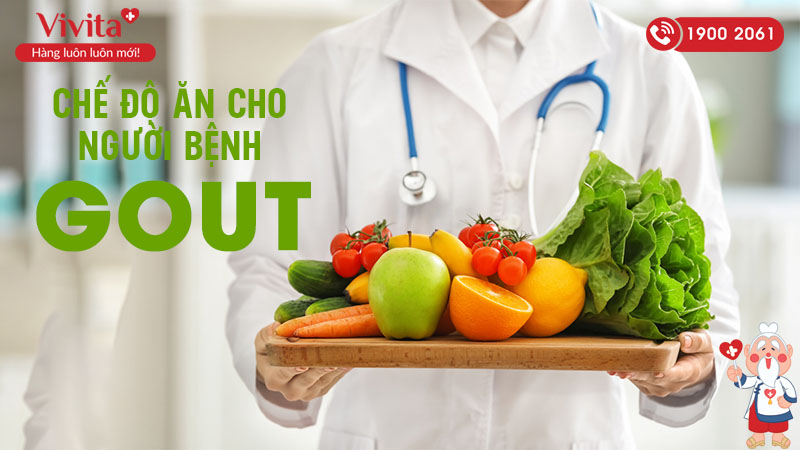 Chế độ ăn cho người mắc bệnh Gout