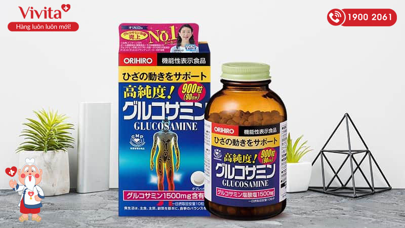 Thuốc trị viêm khớp Glucosamine Orihiro nhật bản