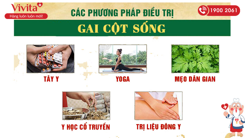 Các phương pháp điều trị bệnh gai cột sống