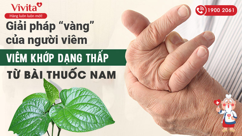 điều trị bệnh viêm khớp dạng thấp bằng thuốc nam