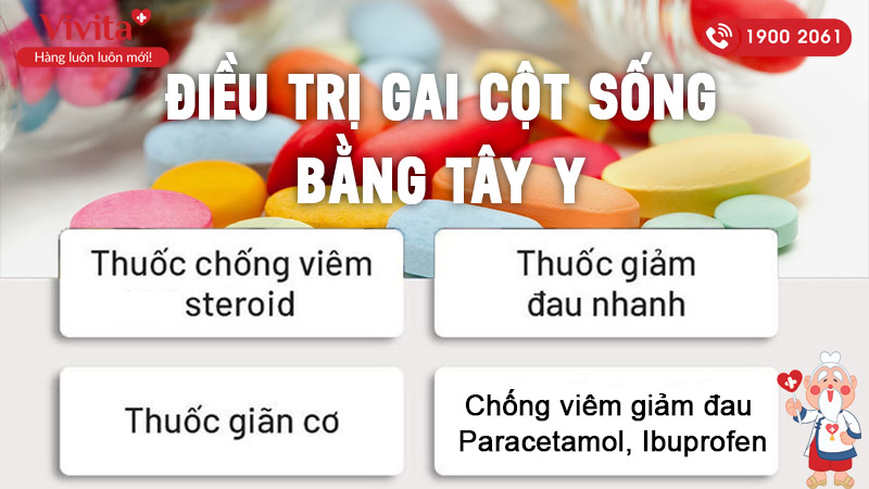 điều trị gai cột sống bằng tây y