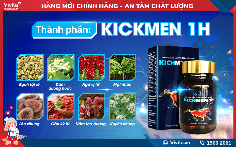 thành phần kichmen 1h 