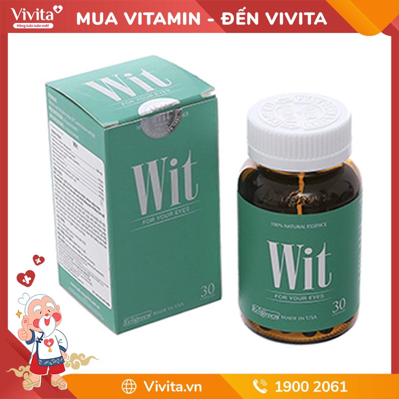 Viên Uống Bổ Mắt Wit - Giúp Bạn Sở Hữu Một Đôi Mắt Sáng, Tinh Anh