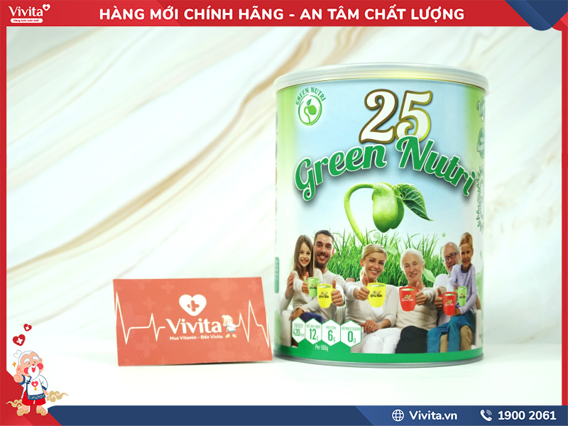 công dụng 25 green nutri