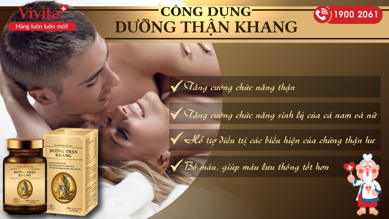 công dụng dưỡng thận khang