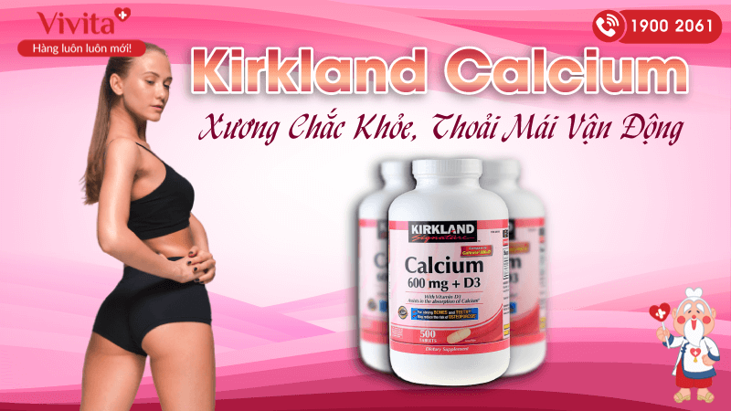 vien uong bo sung canxi calcium kirkland 600mg d3