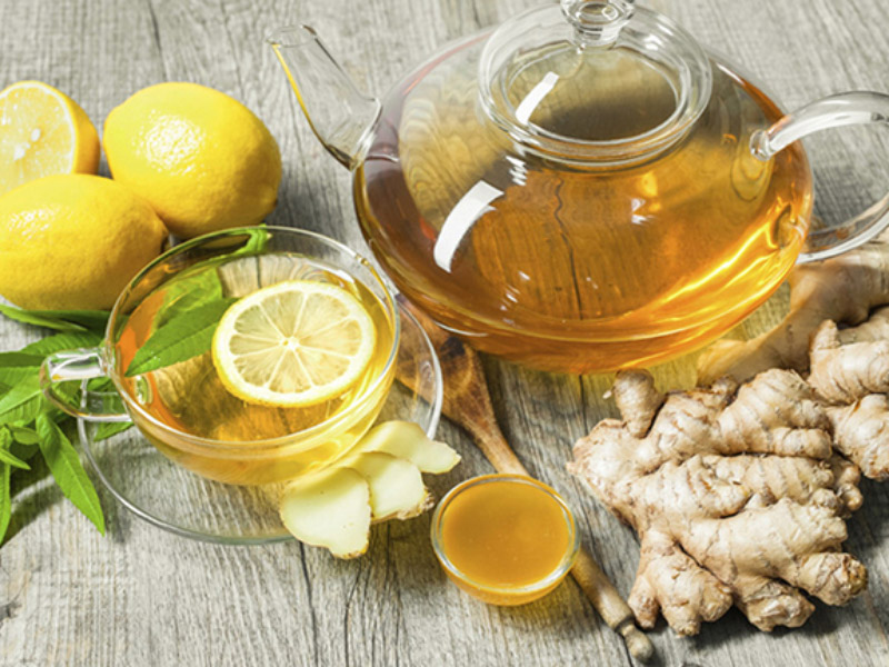 detox trà xanh giảm cân