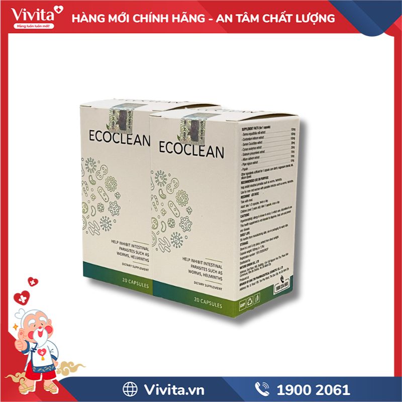 công dụng Ecoclean mẫu mới