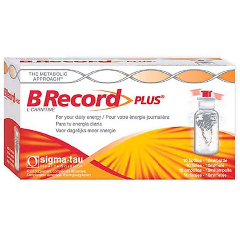 B Record Plus Cung Cấp Năng Lượng [MỚI NHẤT 2022] Hộp 10 Chai