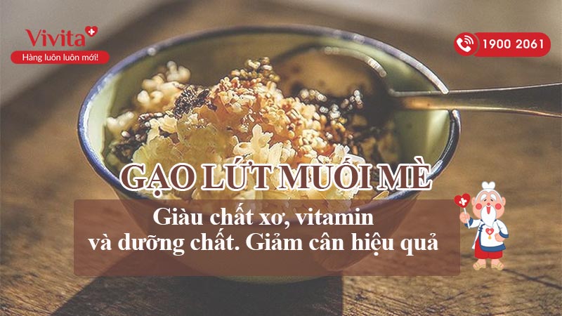 cách giảm cân bằng gạo lứt