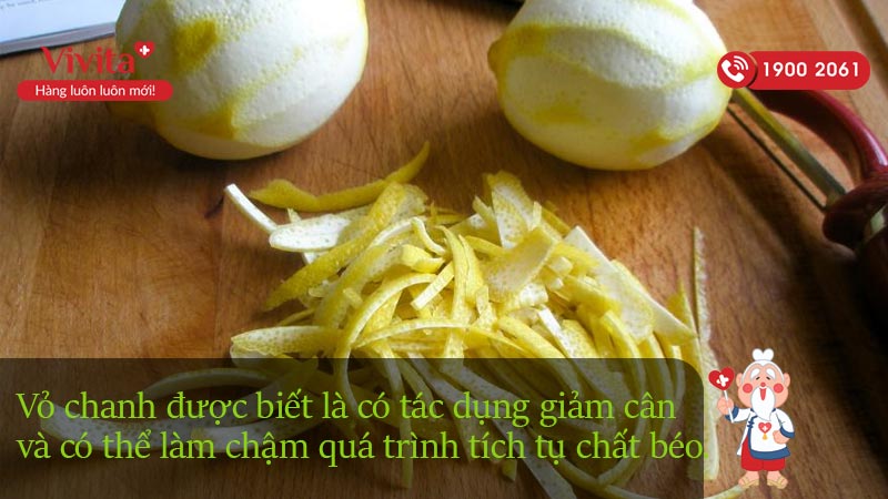 giảm cân với chanh