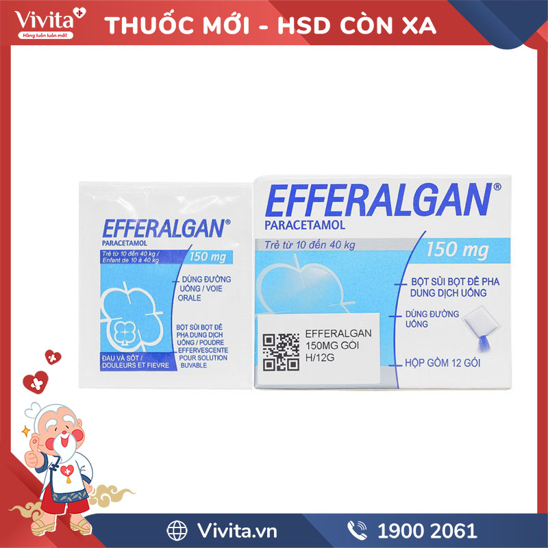 Cách sử dụng thuốc Efferalgan cho trẻ em như thế nào?
