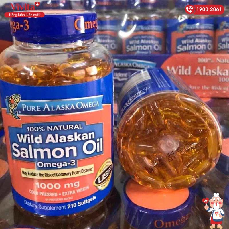 pure alaska omega 100 natural wild alaskan salmon oil pmega 3