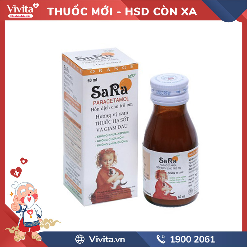 Thuốc hạ sốt sara paracetamol có tương tác không tốt với các loại thuốc hoặc thực phẩm nào?
