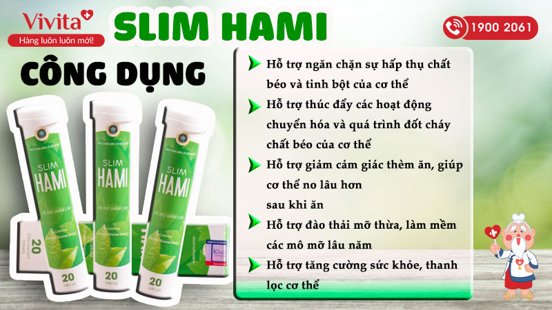 viên sủi giảm cân slim hami có tốt không