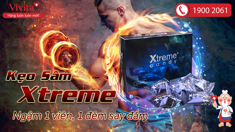 kẹo sâm xtreme