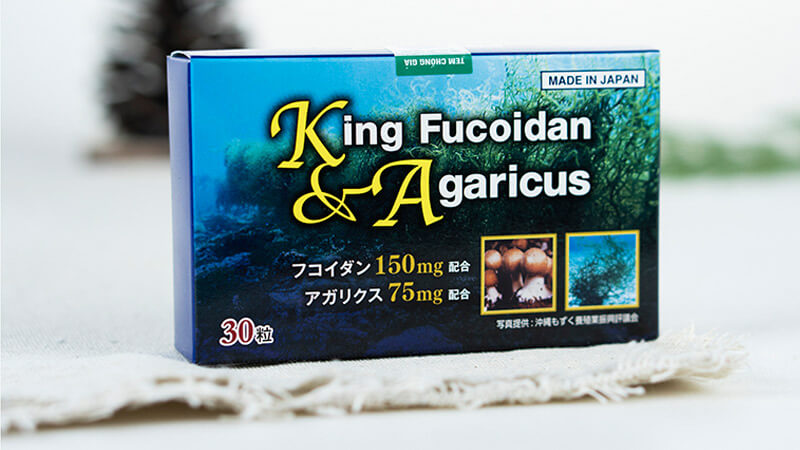 king fucoidan & agaricus có tốt không