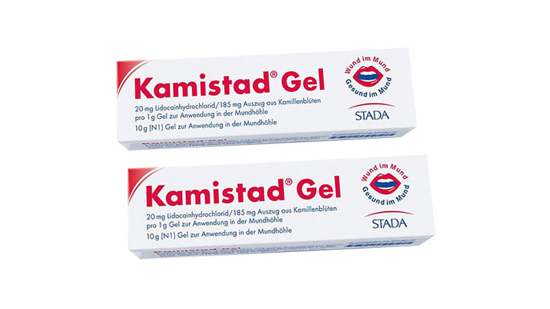 Thuốc Kamistad Gel-N cho trẻ mắc tay chân miệng