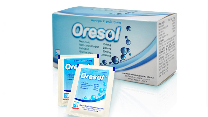 Oresol bù nước điện giải