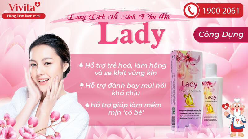 dung dich ve sinh phu nu lady