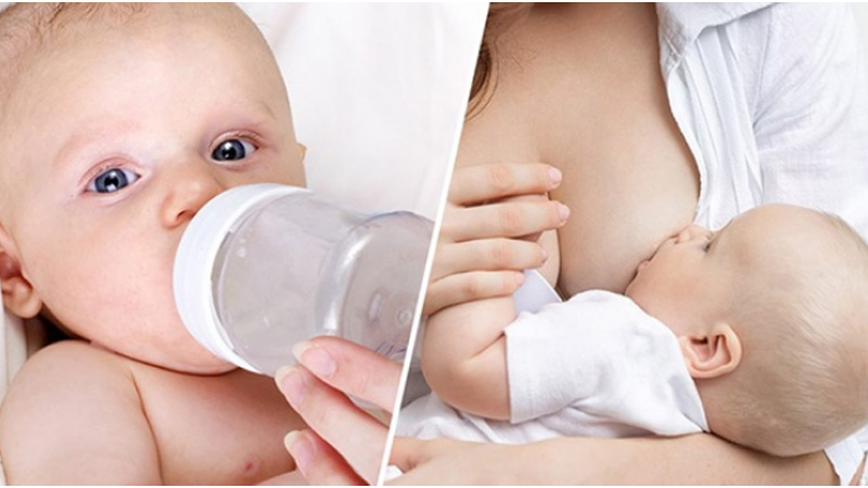 Kinh nghiệm nuôi con bằng sữa công thức và sữa mẹ