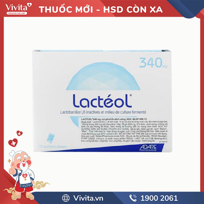 Thuốc Lacteol có liều lượng sử dụng như thế nào?
