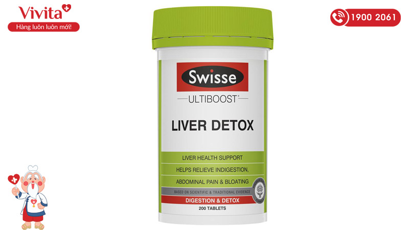 thải độc gan Swisse Liver Detox