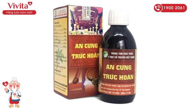 Thuốc chống tai biến An Cung Trúc Hoàn