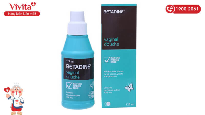 Nước rửa phụ khoa Betadine