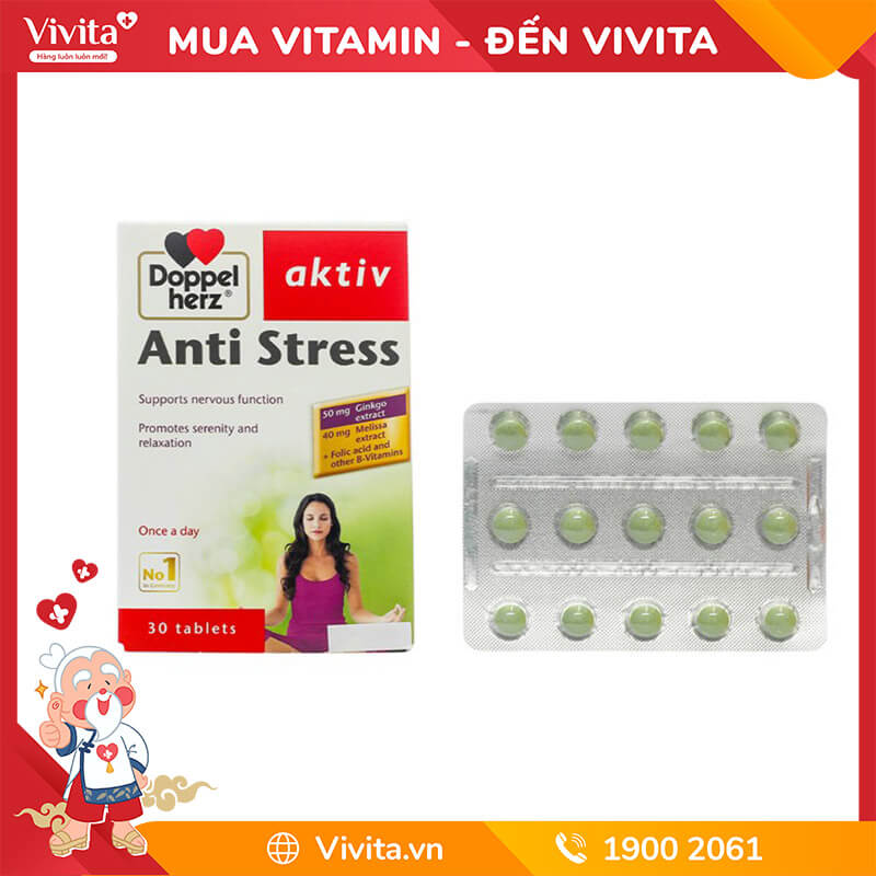 viên uống bổ não Anti Stress