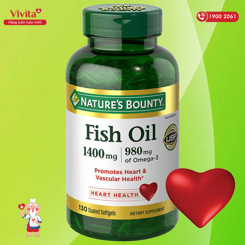 dau ca natures bounty fish oil omega 3