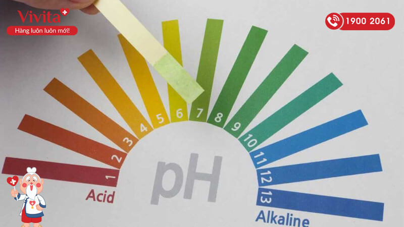 Độ pH phù hợp với sinh lý vùng kín