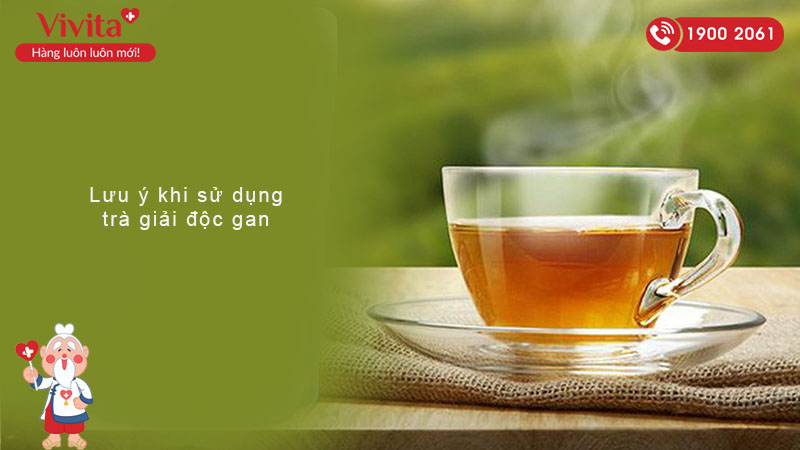 trà giải độc gan nam dược