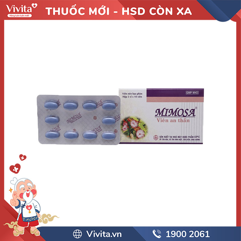 Thuốc an thần Mimosa có tác dụng giúp tăng cường thần kinh hay không?
