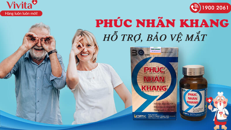 phúc nhãn khang bảo vệ mắt