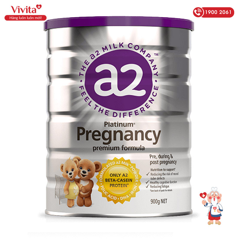 sua bau a2 platinum premium pregnancy formula 900g