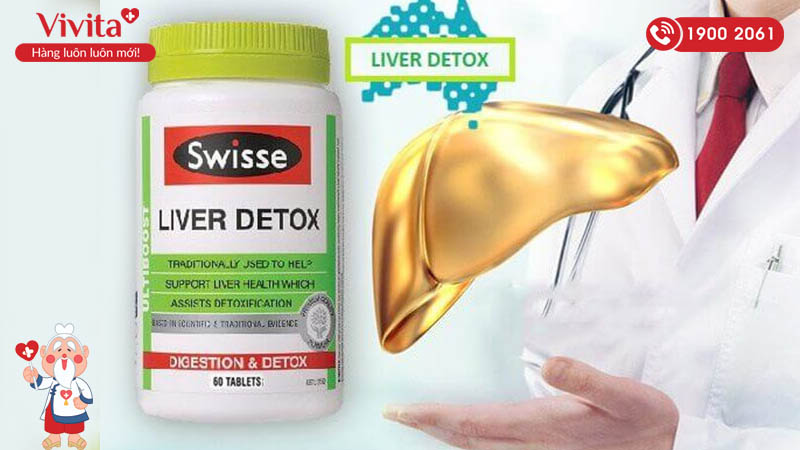 thải độc gan Swisse Liver Detox