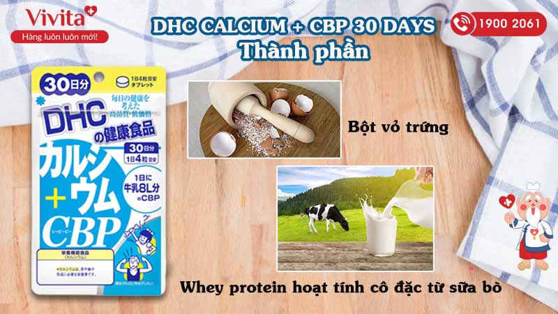 DHC Calcium + CBP 30 Days