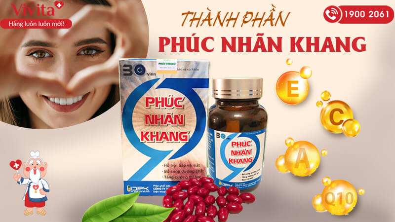 Thành phần Phúc Nhãn Khang