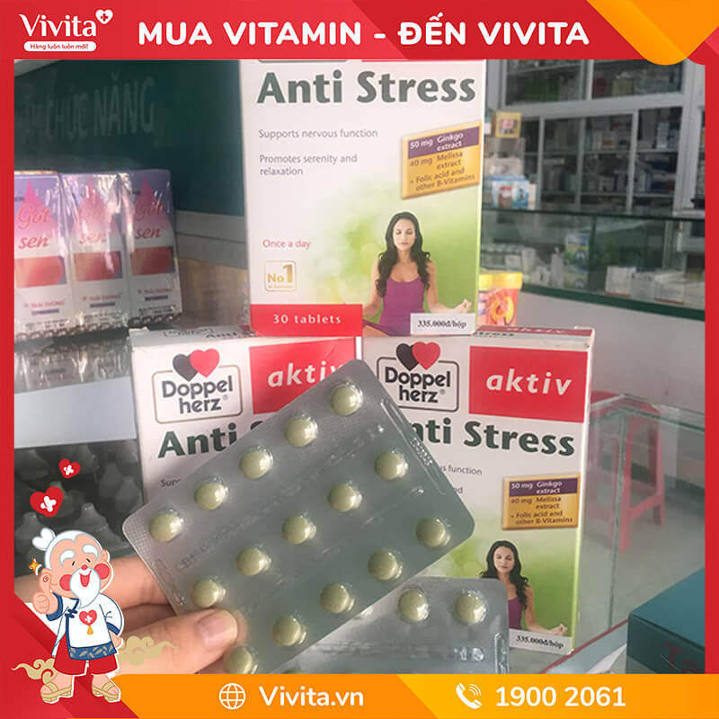 viên uống bổ não Anti Stress