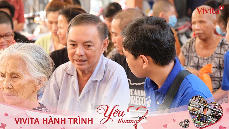 doan thien nguyen Vivita tham hoi co chu tai mai am