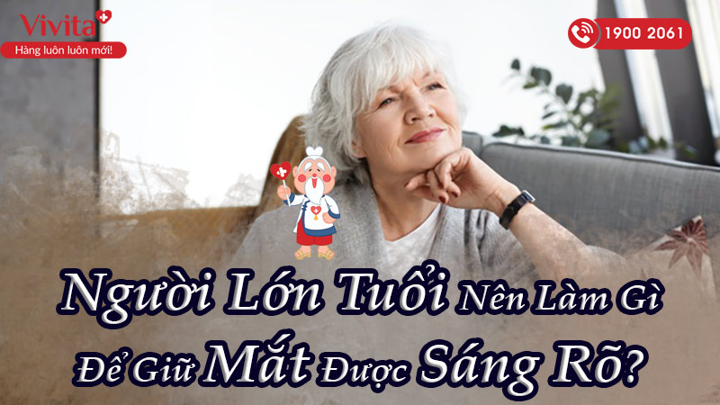 cách làm sáng mắt cho người già