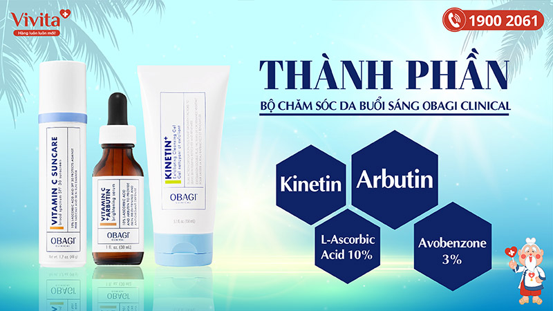 Obagi Clinical có nhiều thành phần lành tính