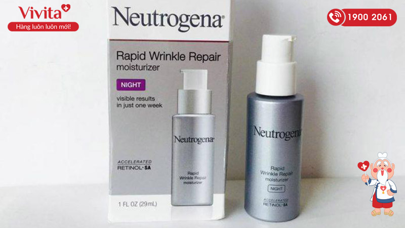 Neutrogena Rapid Tone Repair Moisturizer Night Dưỡng Trắng Da Ban Đêm