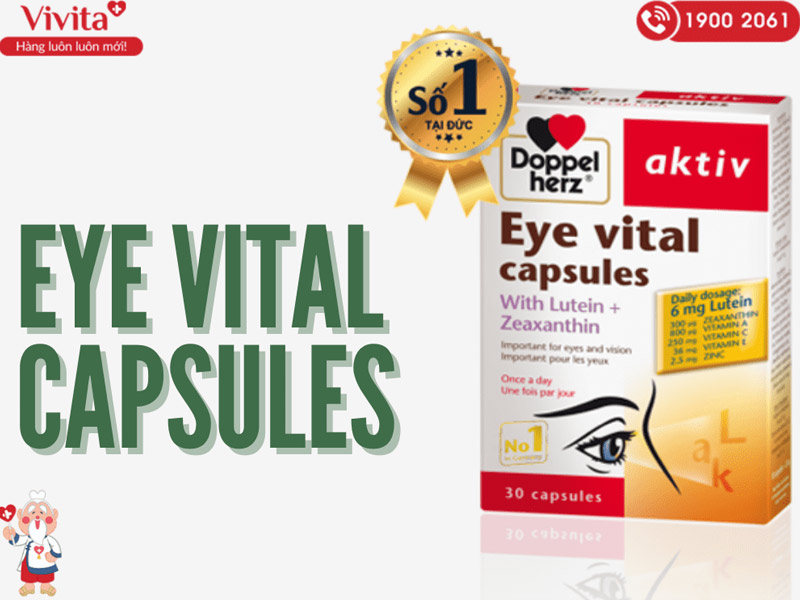 bổ mắt eye vital capsule