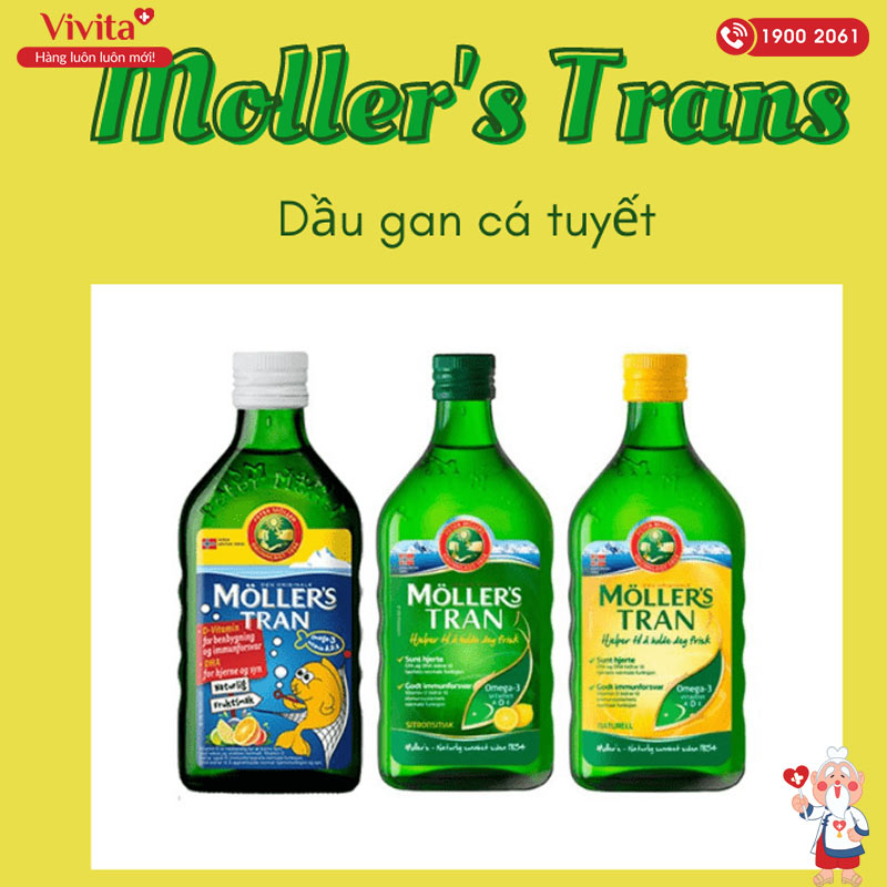 Moller's Trans cải thiện sức khỏe cho mắt