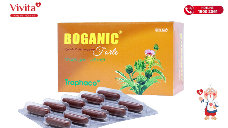 Viên uống bổ gan Boganic – Chăm sóc gan khỏe