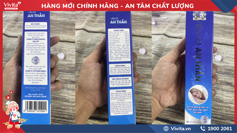 cách phân biệt viên sủi an thần chính hãng