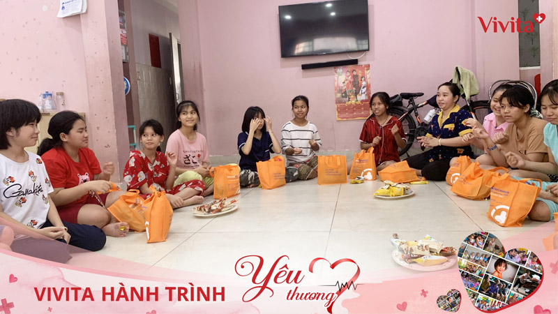 Vivita Hành Trình Yêu Thương Mùa 3 Ghé Thăm Mái Ấm Bà Chiểu 6